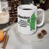 Busier than a cucumber in a woman's prison  - Ceramic Coffee Cups, 11oz, 15oz