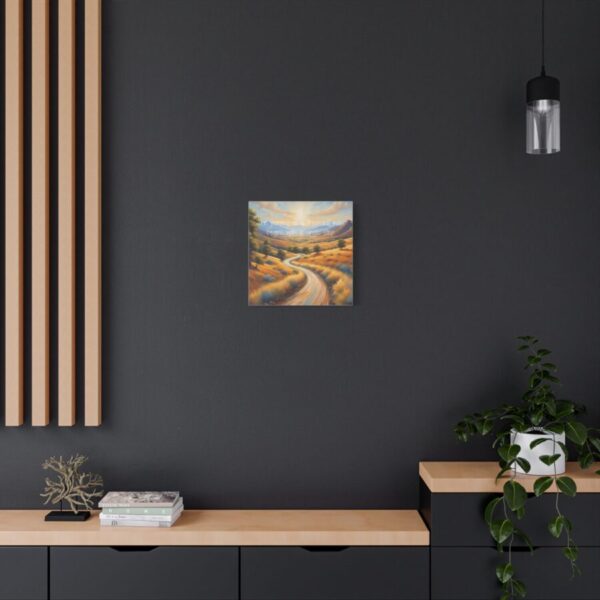 The journey of a thousand miles begins with a single step - Inspiring Canvas Wall Art