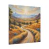 The journey of a thousand miles begins with a single step - Inspiring Canvas Wall Art