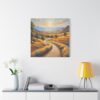 The journey of a thousand miles begins with a single step - Inspiring Canvas Wall Art