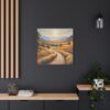 The journey of a thousand miles begins with a single step - Inspiring Canvas Wall Art