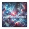 Space Are We Alone - Inspiring Canvas Wall Art