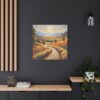 The journey of a thousand miles begins with a single step - Inspiring Canvas Wall Art
