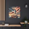 USA The Land Of The Brave - Inspiring Canvas Wall Art
