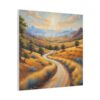 The journey of a thousand miles begins with a single step - Inspiring Canvas Wall Art