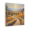 The journey of a thousand miles begins with a single step - Inspiring Canvas Wall Art