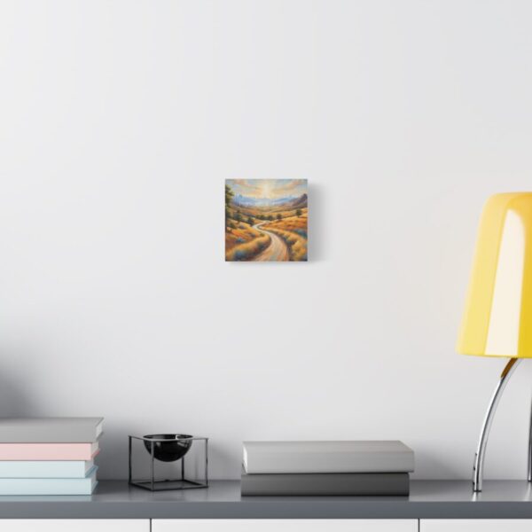 The journey of a thousand miles begins with a single step - Inspiring Canvas Wall Art