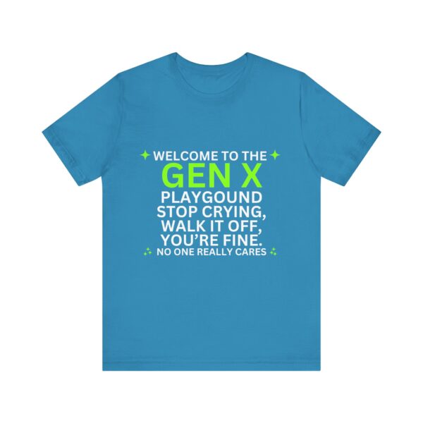 Gen X Playground - Unisex Jersey Short Sleeve T-shirt