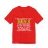 Gen X Playground - Unisex Jersey Short Sleeve T-shirt