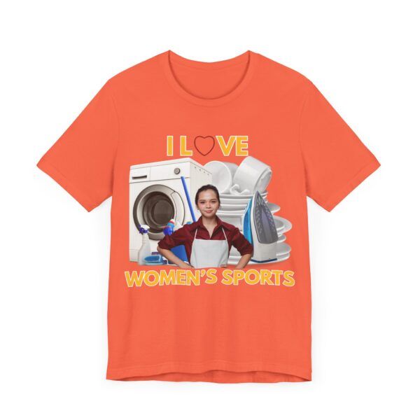 I Love Women's Sports  - Unisex Jersey Short Sleeve T-shirt