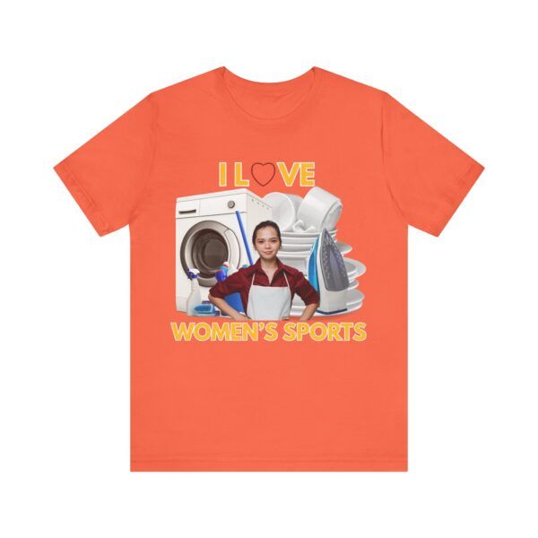 I Love Women's Sports  - Unisex Jersey Short Sleeve T-shirt
