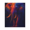 Elephunk Wall Art Canvas Wrap,