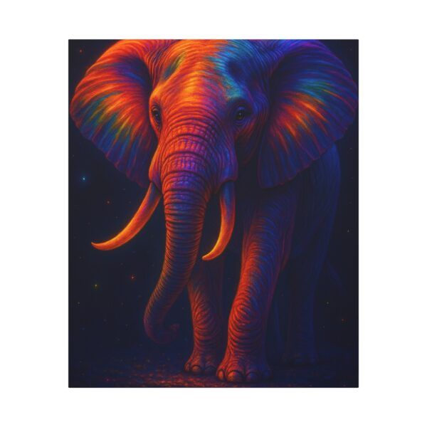 Elephunk Wall Art Canvas Wrap,