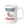 Unbothered. Unstressed. Underpaid.  Funny Work Ceramic Coffee Cups, 11oz, 15oz