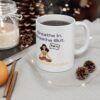 Breathe In. Breathe Out. Don’t Swear Out Loud.  Funny Work Ceramic Coffee Cups, 11oz, 15oz