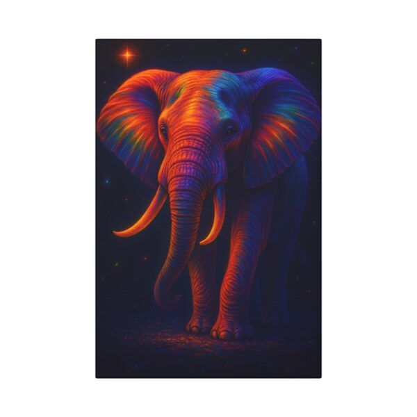 Elephunk Wall Art Canvas Wrap,