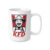 KFD – Kentucky Fried Dog parody mug.  Funny Work Ceramic Coffee Cups, 11oz, 15oz