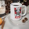 KFD – Kentucky Fried Dog parody mug.  Funny Work Ceramic Coffee Cups, 11oz, 15oz