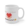 Kindness is Free. My Patience Isn’t.  Funny Work Ceramic Coffee Cups, 11oz, 15oz