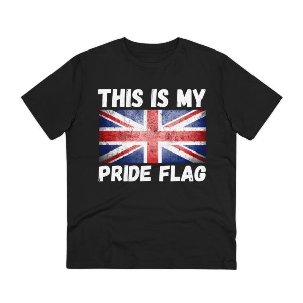 This is my pride flag  UK, Organic Creator T-shirt - Unisex
