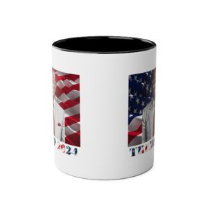Trump 2024 - Two-Tone Coffee Mugs, 11oz