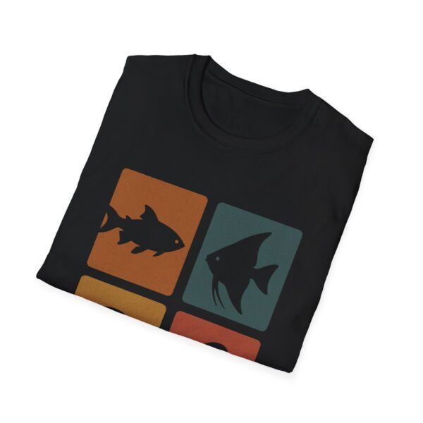 10703244106509448236_2048.jpeg Retro Aquarium T-Shirt - Fish Keeper Unisex Softstyle T-Shirt