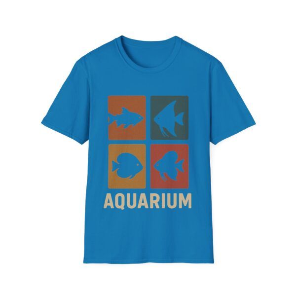 12663928614824418137_2048.jpeg Retro Aquarium T-Shirt - Fish Keeper Unisex Softstyle T-Shirt