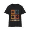 4130638653429301425_2048.jpeg Retro Aquarium T-Shirt - Fish Keeper Unisex Softstyle T-Shirt