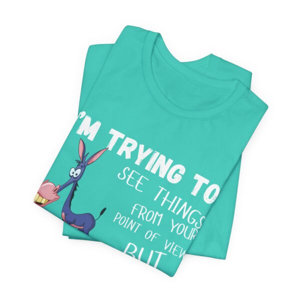 Head up your Ass Funny T-Shirt - Unisex Jersey Short Sleeve Tee