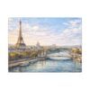 10578140153349086965_2048.jpeg Paris Eiffel Tower River View Matte Canvas Wall Art — Stretched Canvas Print
