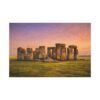 11510356412870854265_2048.jpeg Stonehenge Sunrise Canvas Print — Matte Stretched Wall Art
