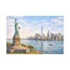 12578698340950664224_2048.jpeg Statue of Liberty New York City Skyline Matte Canvas Print