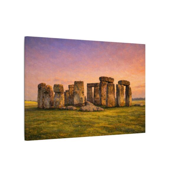 13174044269538696261_2048.jpeg Stonehenge Sunrise Canvas Print — Matte Stretched Wall Art