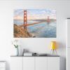 13247567661491719223_2048.jpeg Golden Gate Bridge Canvas Wall Art — San Francisco Coastal Landscape Print
