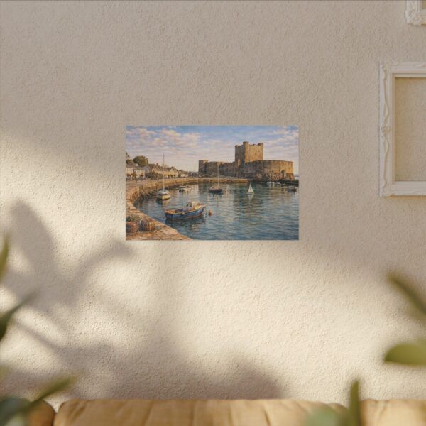13358058339243922624_2048.jpeg Carrickfergus Castle Matte Canvas Print — Coastal Seascape Wall Art