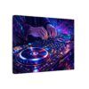 1341000850417182640_2048.jpeg DJ Neon Mixer Canvas Wall Art — Vibrant Electronic Music Turntable Print