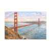 13528918196926009160_2048.jpeg Golden Gate Bridge Canvas Wall Art — San Francisco Coastal Landscape Print