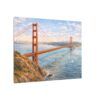 13528925515852772400_2048.jpeg Golden Gate Bridge Canvas Wall Art — San Francisco Coastal Landscape Print