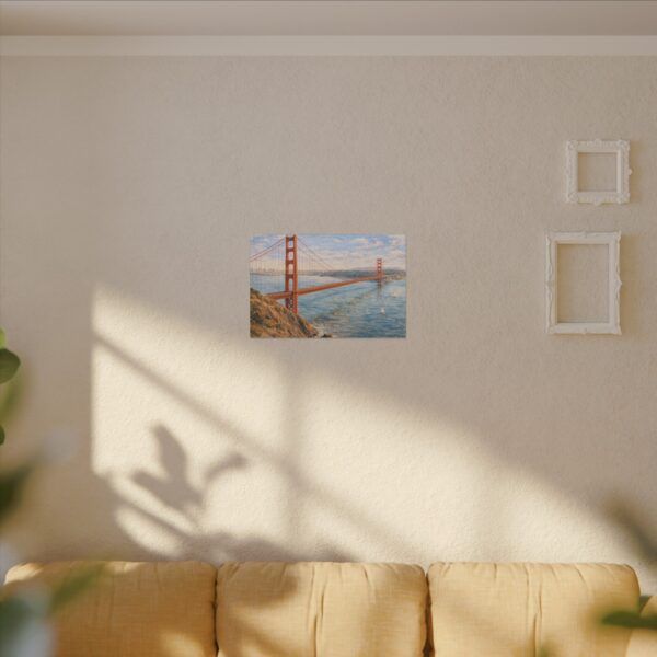 14834493398005801971_2048.jpeg Golden Gate Bridge Canvas Wall Art — San Francisco Coastal Landscape Print