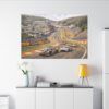 Eau Rouge Magic Canvas Print — Spa-Francorchamps Motorsport Wall Art