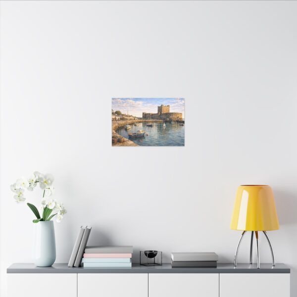 15515412209552993353_2048.jpeg Carrickfergus Castle Matte Canvas Print — Coastal Seascape Wall Art