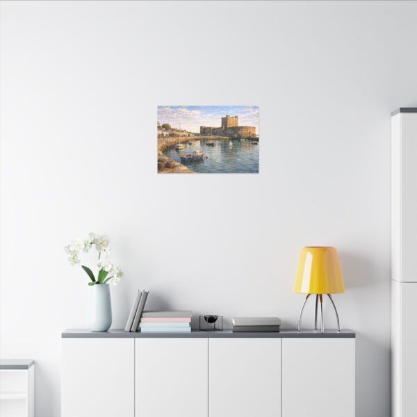 16560796914090749304_2048.jpeg Carrickfergus Castle Matte Canvas Print — Coastal Seascape Wall Art