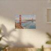 16615449511995273487_2048.jpeg Golden Gate Bridge Canvas Wall Art — San Francisco Coastal Landscape Print