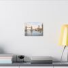London River Thames Canvas Print — Tower Bridge & Big Ben Matte Stretched Wall Art