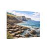 Giants Causeway Seascape Canvas Print — Matte Stretched Wall Art