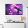 2850310909545535871_2048.jpeg Microphone on Stage Matte Canvas Wall Art — Live Music Concert Photography Print