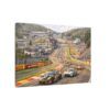 Eau Rouge Magic Canvas Print — Spa-Francorchamps Motorsport Wall Art