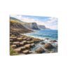 Giants Causeway Seascape Canvas Print — Matte Stretched Wall Art
