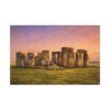 3684172759926545112_2048.jpeg Stonehenge Sunrise Canvas Print — Matte Stretched Wall Art