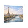 5165896190919930392_2048.jpeg Paris Eiffel Tower River View Matte Canvas Wall Art — Stretched Canvas Print